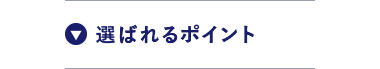 選ばれるポイント